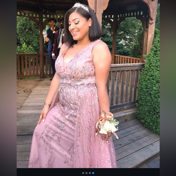 Lara Gown / Prom Dress - $700 VALUE Size 12 - Picture 13 of 13